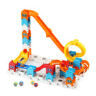 VTech Marble Rush Raceway Set - 78 Pieces-Includes five marbles and 73 building pieces featuring a musical starting gate, fast tracks, peg maze, launcher and more that easily connect