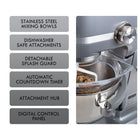Kenmore Elite 6 qt Bowl-Lift Stand Mixer with Countdown Timer-Digital countdown timer with auto shut-off