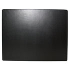Ashlin Leatherette Joseph Executive Desk Mat, 21" x 18", Black-Classically styled, this placemat is both pragmatic and professional. Perfect for the boardroom or the executive desk. Also customizable for the dining room with a rubber base, this product adds the finishing touch