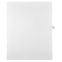 Mark Maker Legal Tabs - Letter Size - White - 1/15th cut - 25 tabs per package - 5 packages Pack - Number 157-White Single Tabs