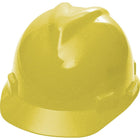 MSA V-Gard Protective Cap, Pinlock Suspension, Yellow - 5 Pack-Certification(s) ANSI Type I