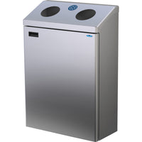 Frost Recycling Station, Dual Hole, Wall Mounted, Stainless Steel (315-S)-Capacity - 29 gal.