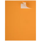 JAM Paper Rectangular Shipping Address Labels - 1-1/3" x 4" - Neon Orange - 126 Pack -Quantity: 126 Labels per Pack (14 per Sheet, 9 Sheets), Strong adhesive that is easy to peel off and apply