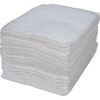 Zenith Safety Bonded Sorbent Pad, Oil Only, 15" x 17", 15 Gal. Absorbancy, 100 /Pack, 200 Pack-Absorbency/Pkg. 15 gal.