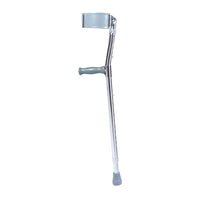 Drive Medical Lightweight Walking Forearm Crutches, Tall Adult, 2 Pack-Chrome, Steel