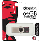 Kingston DataTraveler 101 Gen 3 64 GB USB Flash Drive-Co-Logo available