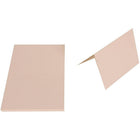 JAM Paper Blank Foldover Cards, 4bar / A1 size, 3.5 x 4.88, 80lb Strathmore Bright White Wove, 50 Pack (3095704g)-Bright white