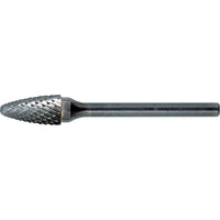 Solid Carbide Burrs, Tree Shape With Ball Nose, 3 Pack-INCH - Double Cut