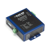 Black Box ICD116A Async RS232 RS422 RS485 extender fiber Terminal Block SC SM-Extender