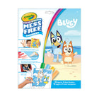 Crayola Color Wonder Pages and Mini Markers - Blue-18 Bluey colouring Pages & 4 Color Wonder Mini Markers