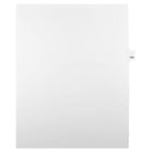Mark Maker Legal Exhibit Index Tab White Single Tabs, 1/25th Cut, Letter Size, No Holes, Number 109, 25 Pack-White Single Tabs, 1/25th Cut
