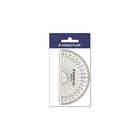 Staedtler Protractor, Tinted Plastic 4", 100mm, 180 degrees with Beveled Edges-4" - 100mm, 180 degrees