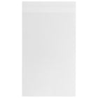 JAM Paper Cello Sleeves Envelopes with Self Adhesive Closure, 12 7/16" x 18 1/4", Clear, 100 Pack-Perfect for invitation, announcement, promotion and greeting