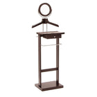 Winsome Valet Stand with Wood Base, Espresso-Valet stand for great clothing and accessory organization