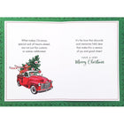 Rosedale "Merry Christmas" Truck Greeting Cards with Envelopes - 5-1/2" x 8" - 12 Pack-External Message: Merry Christmas