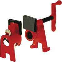 Bessey, Pipe Clamps, H Style - 3 Pack-Throat Depth" - 1 3/4