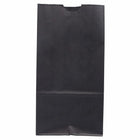 Jam Paper Kraft Lunch Bags - Medium - 5" x 9.75" x 3" - Black - 25 Pack-Quantity: 25/pack