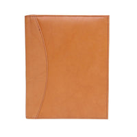 Ashlin PETERBOROUGH Refillable Journal, with Business card & Pen Loop, Tan-The inside journal is removable, and can be replaced when required.