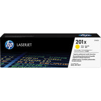 HP 201X (CF402X) Yellow High Yield Original LaserJet Toner Cartridge-Colour: Yellow