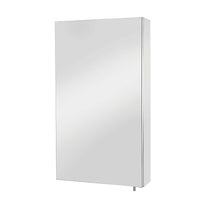 Mirrored Medicine Cabinet, Polished Stainless-Mirrored glass door