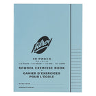 Hilroy School Exercise Book - 1/2 Plain & 1/2 Ruled - 40 Pages - 25 Pack-20 sheets: 7-1/8" x 9-1/8"