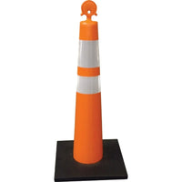 CCI Canada Channelizer Cone, 42" High, Orange - 2 Pack-Material - HDPE