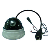 SeqCam Dome IP Camera, 9" x 10" x 6", White-M-JPEG video compression for transmission