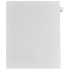 Mark Maker Legal Tabs - Letter Size - White - 1/15th cut - 25 tabs per package - 5 packages Pack - Number 103-White Single Tabs
