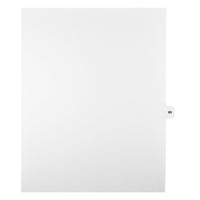 Mark Maker Legal Tabs - Letter Size - White - 1/15th cut - 25 tabs per package - 5 packages Pack - Number 69-White Single Tabs