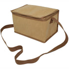 Cathay Importers Eco-Friendly Reusable Paper Lunch Tote, Brown (EC-21-0064)-Lunch Tote