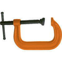 Dynamic Tools 6" Drop Forged C-Clamp, 0 - 6" Capacity-Max proof test(lbs.): 4500