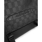 The Rolling Stones Paint it Black Collection Messenger Bag - Black-Interior zippered pocket to store your electronic accessories and chargers