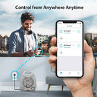 iLuv Smart Wi-Fi Mini Plug Compatible with Alexa and Google Assistant, 2 Pack (SMPLUG2ULWH)-You can control connected devices with your voice through Alexa or Google Assistant