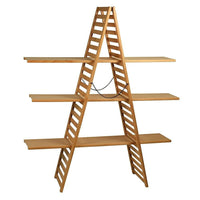 Eddie's Hang-Up Display Ltd. Wooden Retail Shelving Unit with 3 Shelves, Pine  (215301)-Retail display shelving unit that is ideal for a retail store or tradeshow