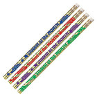 Musgrave School is Cool Motivational Pencils, Assorted Colours (MUS2276G)-School is Cool Motivational Pencil