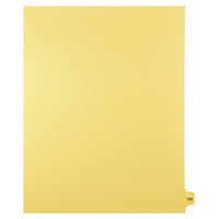 Mark Maker Legal Tabs - Letter Size - Buff - 1/15th cut - 25 tabs per package - 5 packages Pack - Number 135-Buff SingleTabs