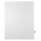 Mark Maker Legal Tabs - Letter Size - White - 1/15th cut - 25 tabs per package - 5 packages Pack - Number 178-White Single Tabs