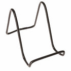 Eddie's Vinyl Coated Wire Display Easel - 4"H x 3-1/2"W - Black - 12 Pack-Counter Display Easel