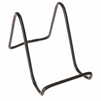 Eddie's Vinyl Coated Wire Display Easel - 4"H x 3-1/2"W - Black - 12 Pack-Counter Display Easel