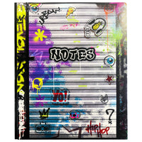 Hilroy Graffiti Pocket & Prong Portfolio - 11-5/8" H x 9-5/16" W - Door-2 horizontal pockets