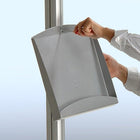 Azar Displays Brochure Shelf for Freestanding Unit (300278-SLV)-Brochure Shelf