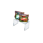 Azar Displays Acrylic Riser, 8" x 4" x 4.5", 4 Pack (515336)-Dimensions: 8"W x 4"D x 4.5"H