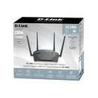 D-Link DIR-1950 AC1900 High Power Gigabit Mesh Wi-Fi Router-Works with the Google Assistant and Alexa - Voice Control with Google Assistant or Alexa lets you manage your network without lifting a finger