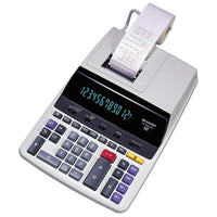 Sharp EL2630PIII 12-Digit Heavy-Duty Printing Calculator-Has a large 12-digit fluorescent display for easy reading
