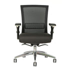 TygerClaw Mesh Mid Back, Fabric Seat Chair (TYFC2323)-Built in lumbar support to maintain proper sitting posture