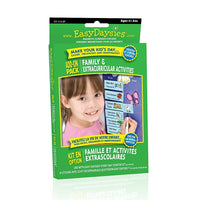 Easy Daysies Family and Extracurricular Activities Add On Pack-Add on pack for use with the everyday starter kit