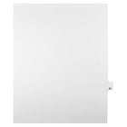 Mark Maker Legal Exhibit Index Tab White Single Tabs, 1/25th Cut, Letter Size, No Holes, Number 93, 25 Pack-White Single Tabs, 1/25th Cut