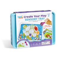 Hand2Mind Create Your Play Sensory Tray - Multicolor-Set encourages many hours of engaging, open-ended sensory exploration and loose parts play