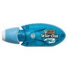 BIC Wite-Out Micro Correction Tape - Assorted Colours - 2 Pack-Film based tape is tear resistant and stronger than paper based tape