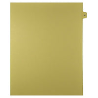 Mark Maker Legal Exhibit Index Tab Buff Single Tabs, 1/15th Cut, Letter Size, No Holes, Number 92, 25 Pack-Buff Single Tabs, 1/15th Cut